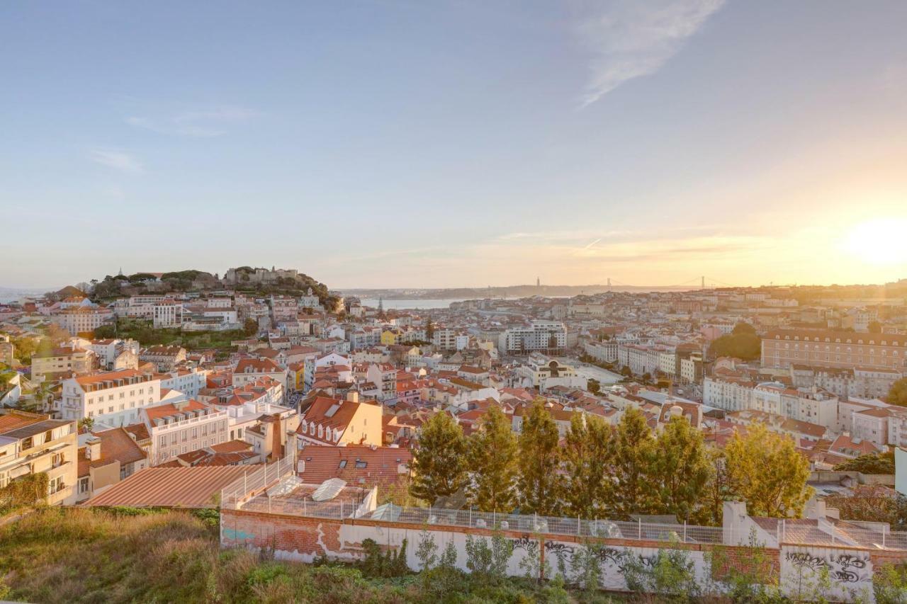 Luxury Graca Apartment The Most Amazing View Of Lisboa Exteriör bild