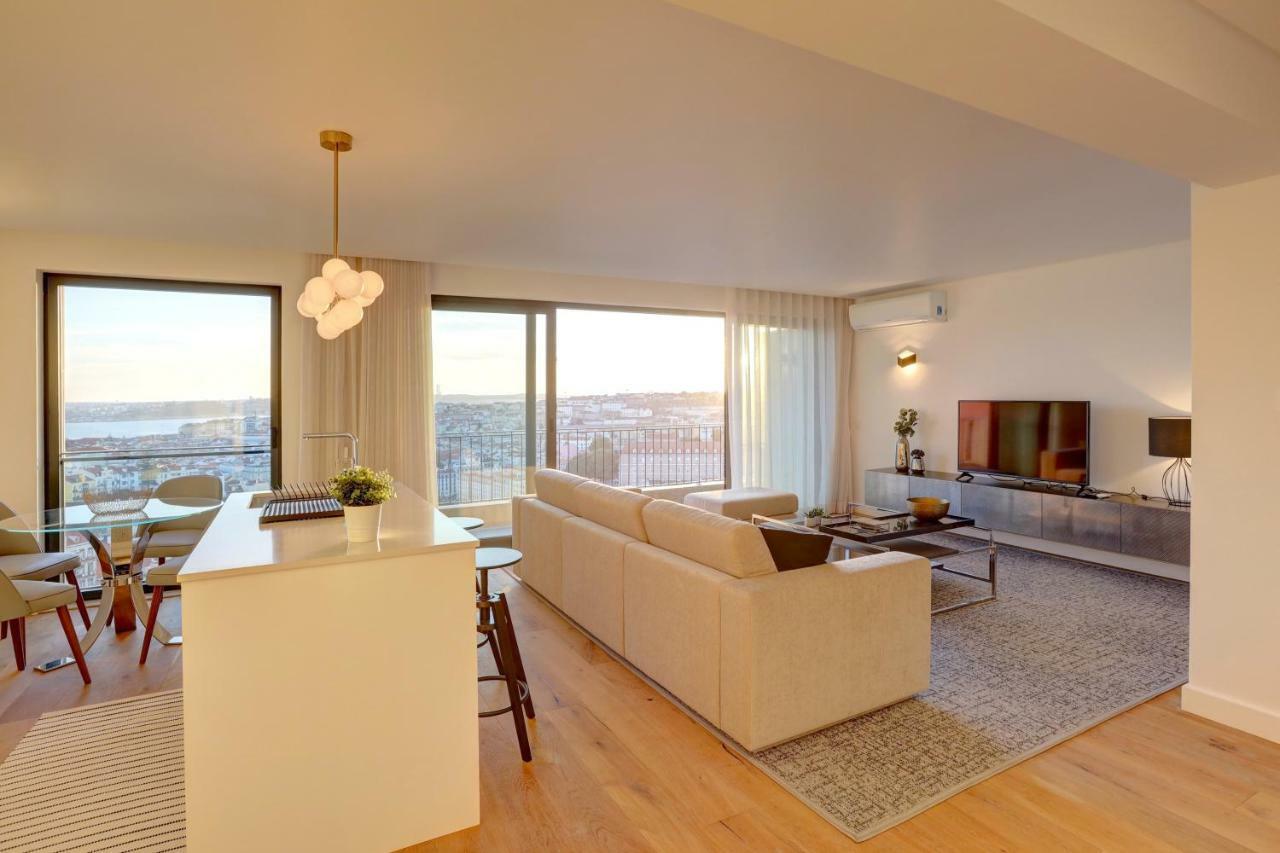 Luxury Graca Apartment The Most Amazing View Of Lisboa Exteriör bild